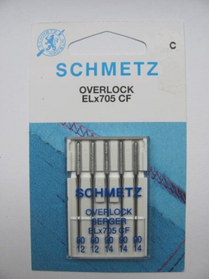 Overlock/Coverlock Nadeln ELx705 CF Strke 80-90 Schmetz