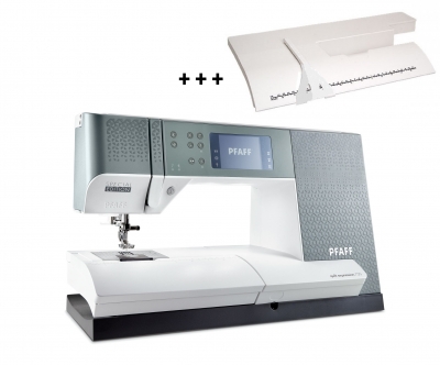 PFAFF - quilt expression 720 Spezial-Edition mit groem Anschiebetisch
