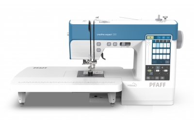 PFAFF creative expect 350 mit Stickeinheit und groem Anschiebetisch