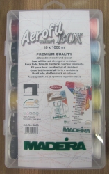 N�hgarn-smart-box MADEIRA AEROFIL 18 Spulen �= 1000m