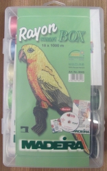 Stickgarn-smart-box MADEIRA RAYON 18 Spulen = 1000m