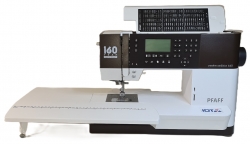 PFAFF creative ambition 640 mit gro�em Anschiebetisch + Stickeinheit + IDT
