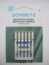 N�hmaschinennadeln Schmetz 705 H-M Microtex St�rke 60-80